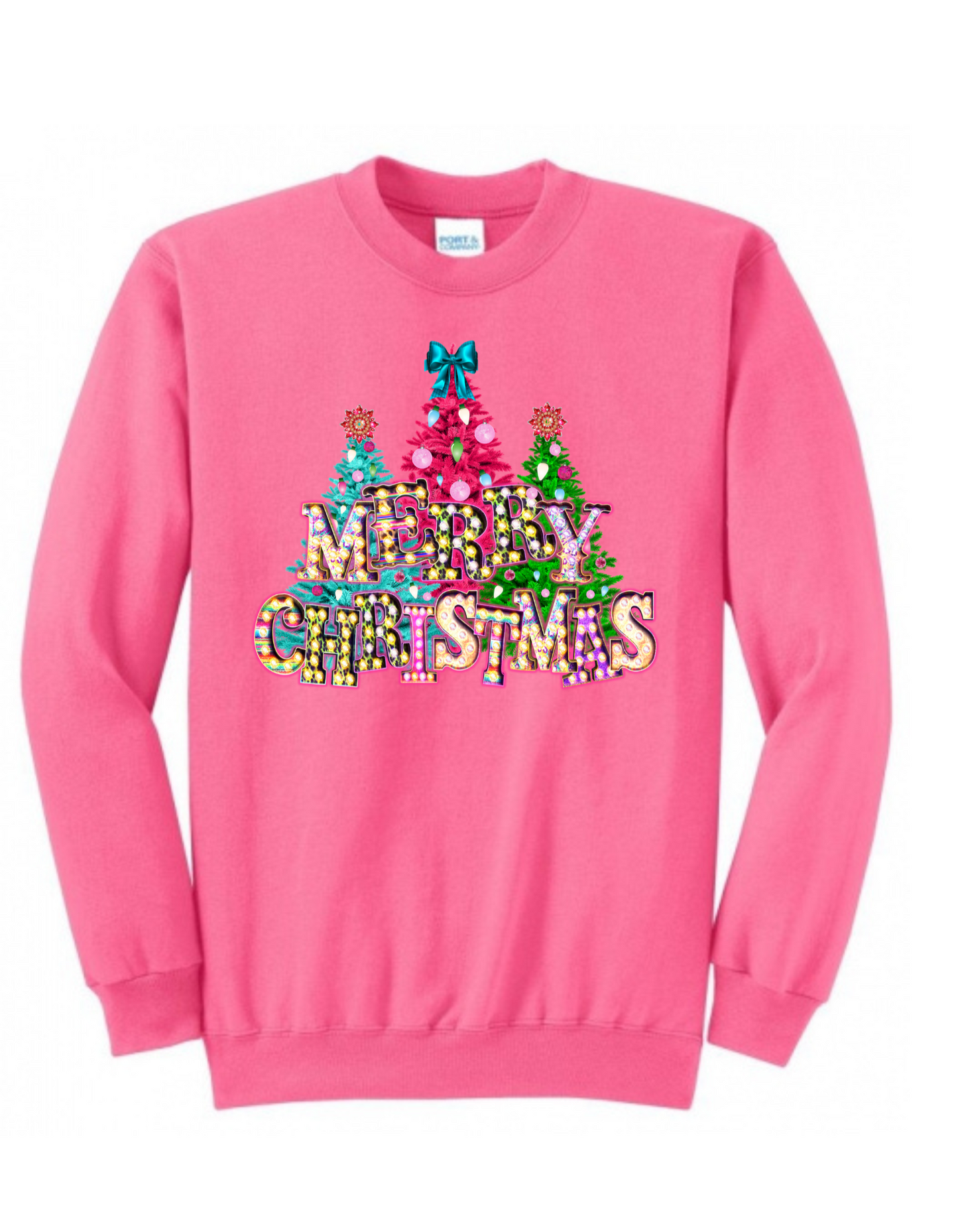 Pink Merry Christmas