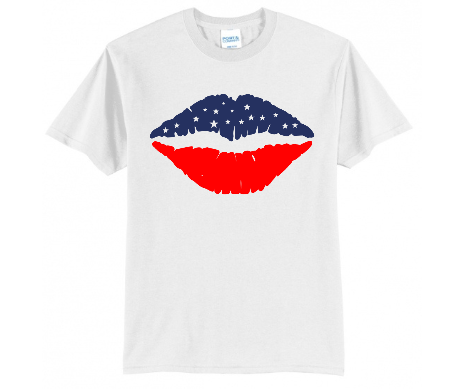 Red, White and Blue Lipstick