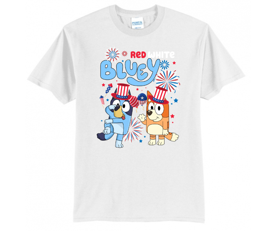 Red, White and Bluey