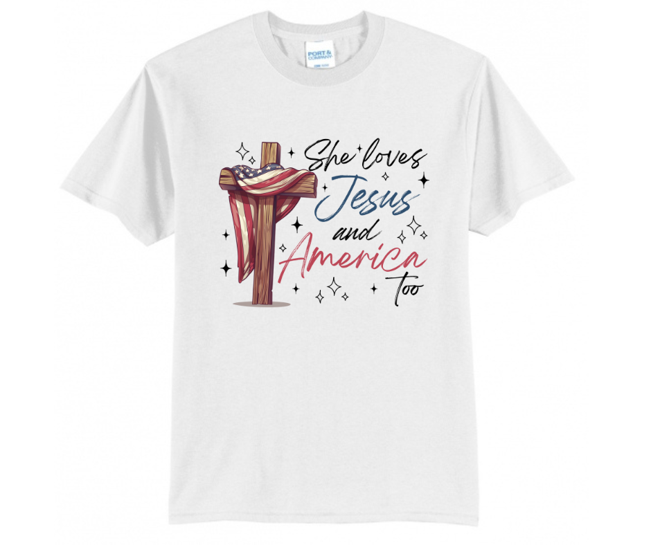 She loves Jesus and America Too