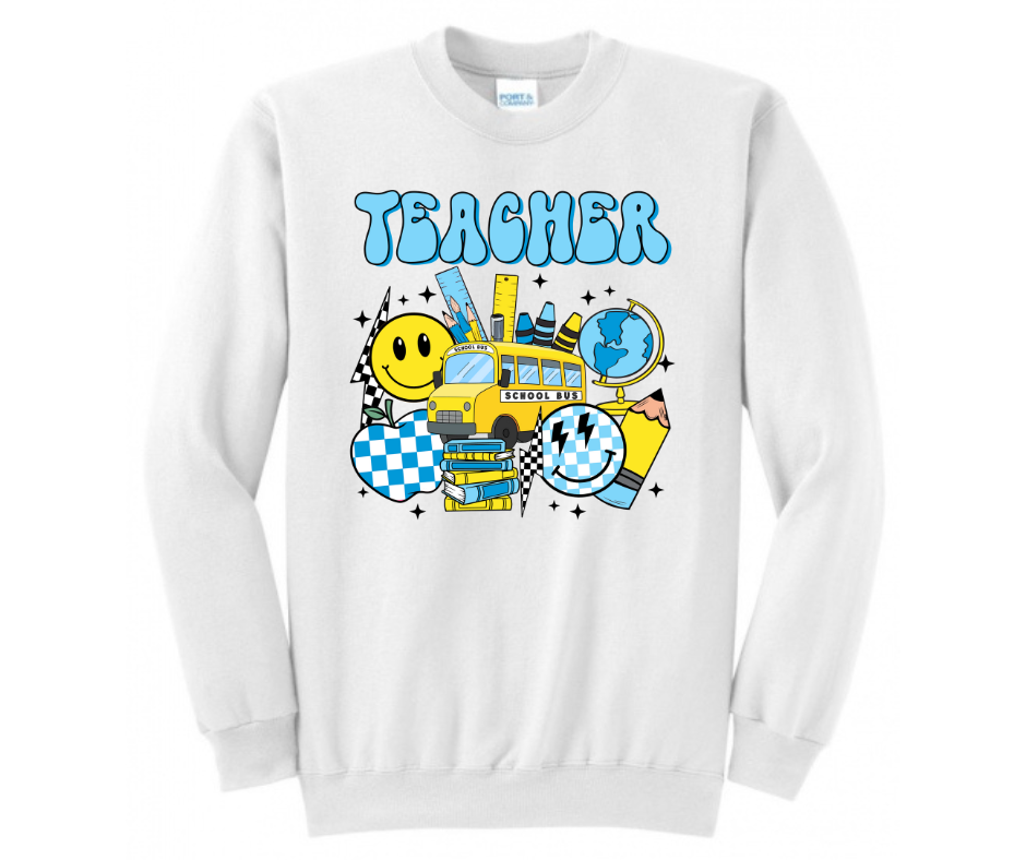 Back To School in Blue