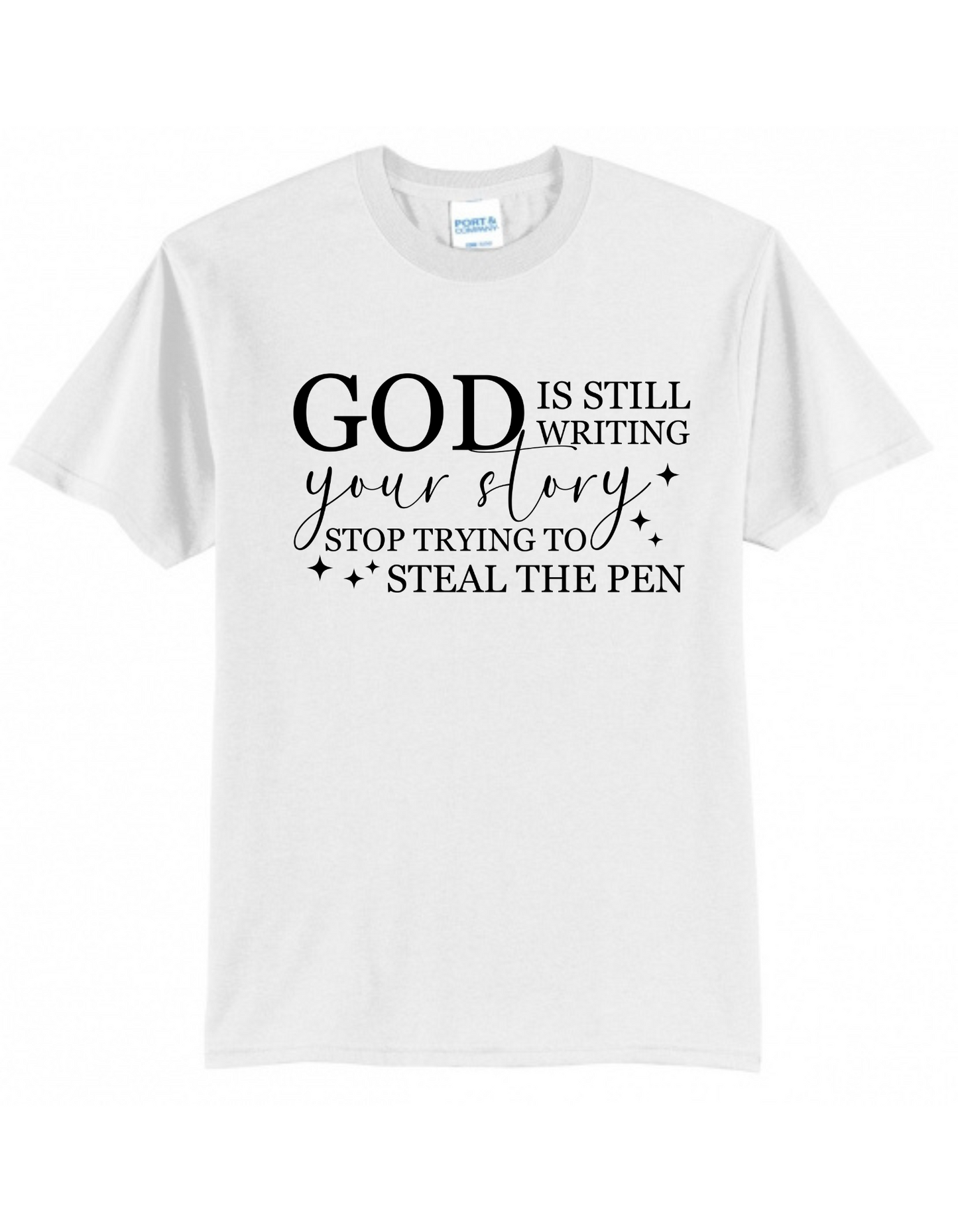 God is still writing your story, stop trying to steal the pen