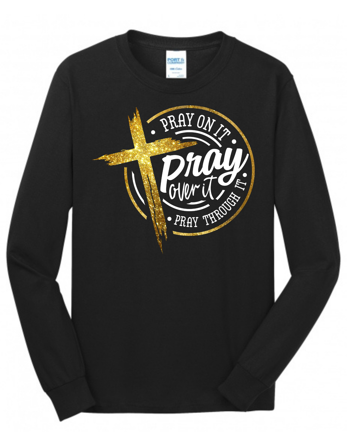 Faith gold and white