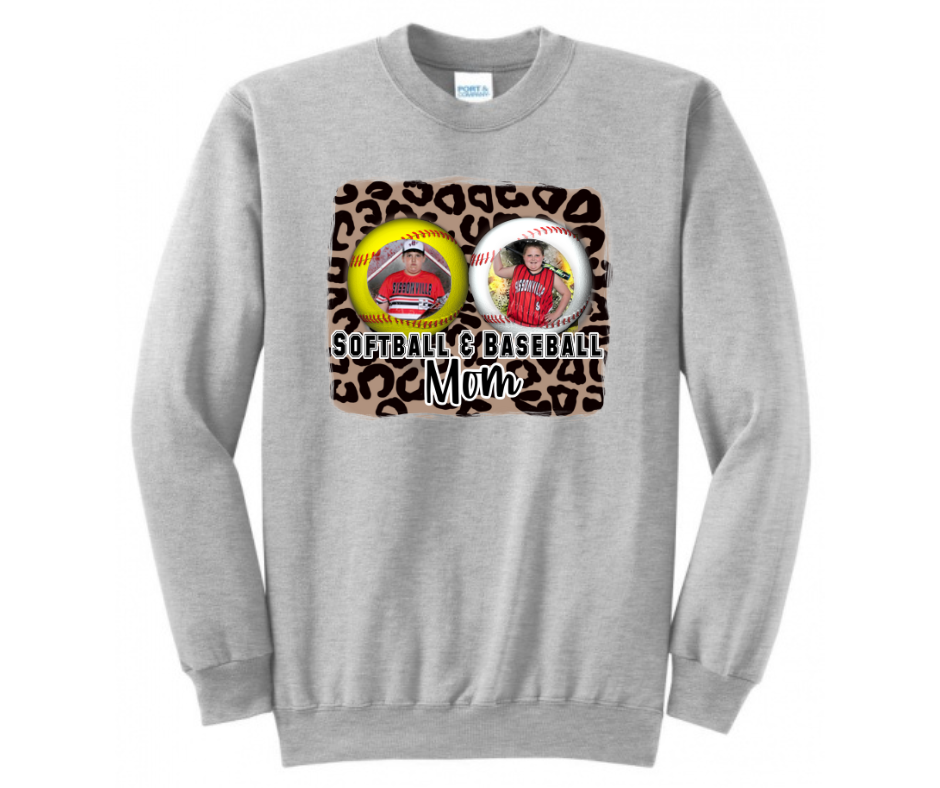 Customizable baseball and softball mom