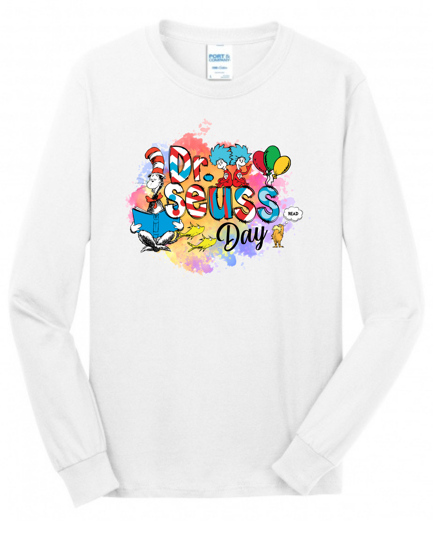 Dr. Suess Day Watercolor