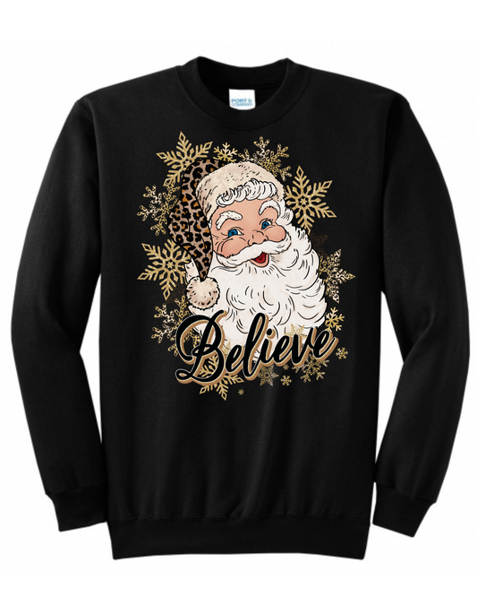 Believe Cheetah Santa