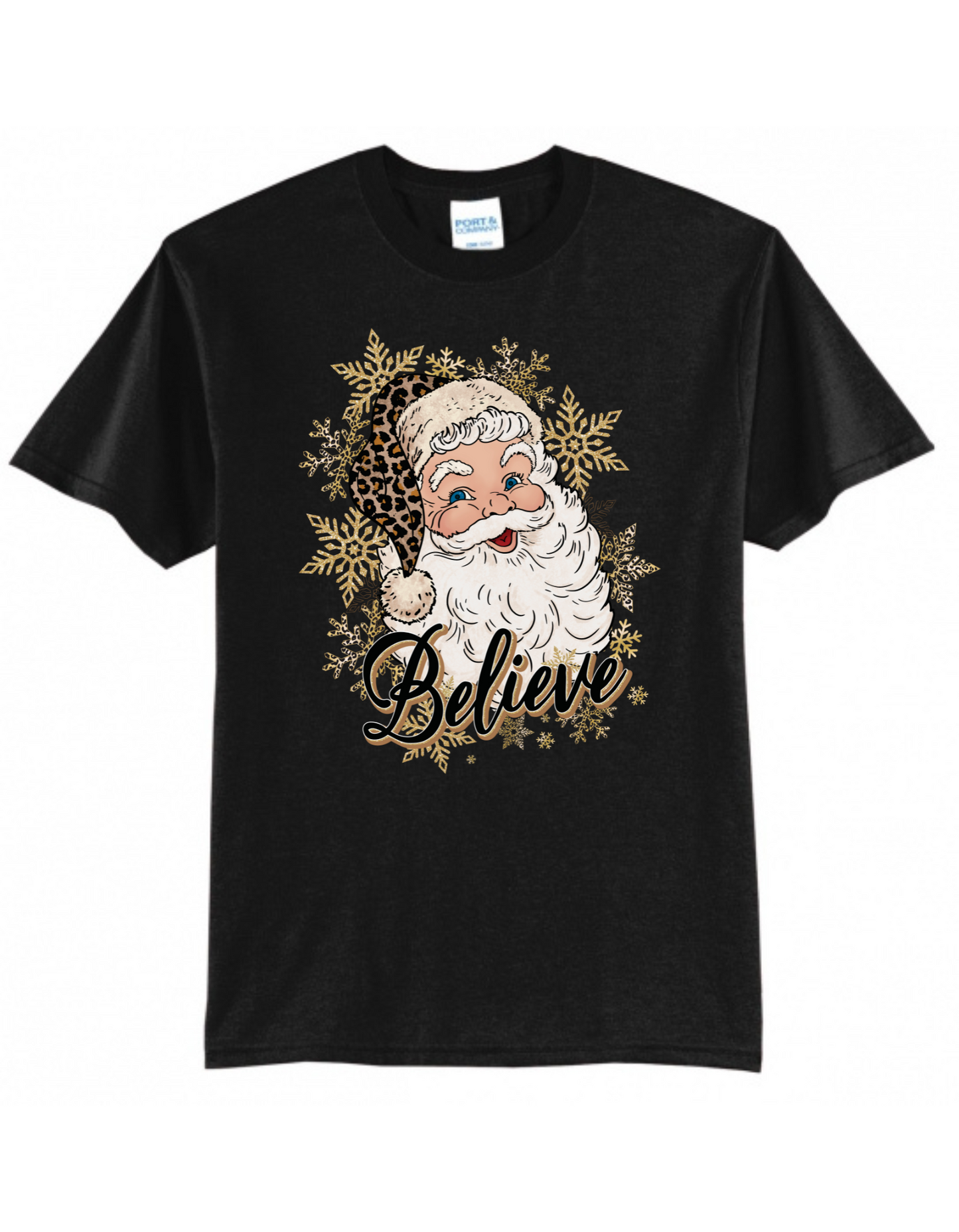 Believe Cheetah Santa