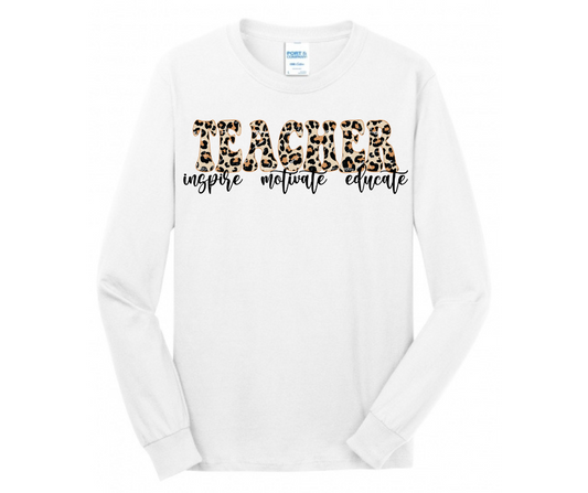 Teacher...Inspire, Motivate, Educate