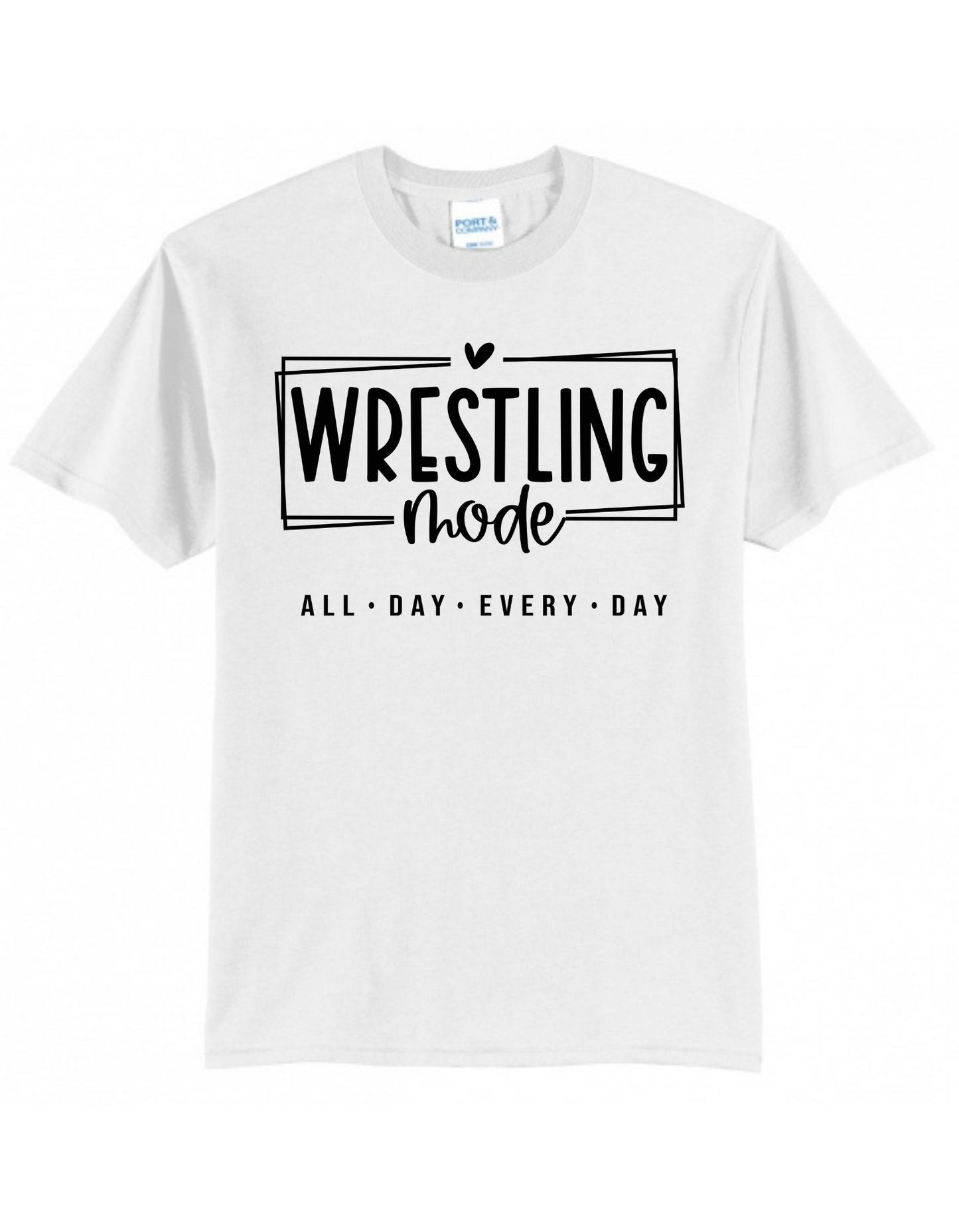 Wrestling Mode Black Print