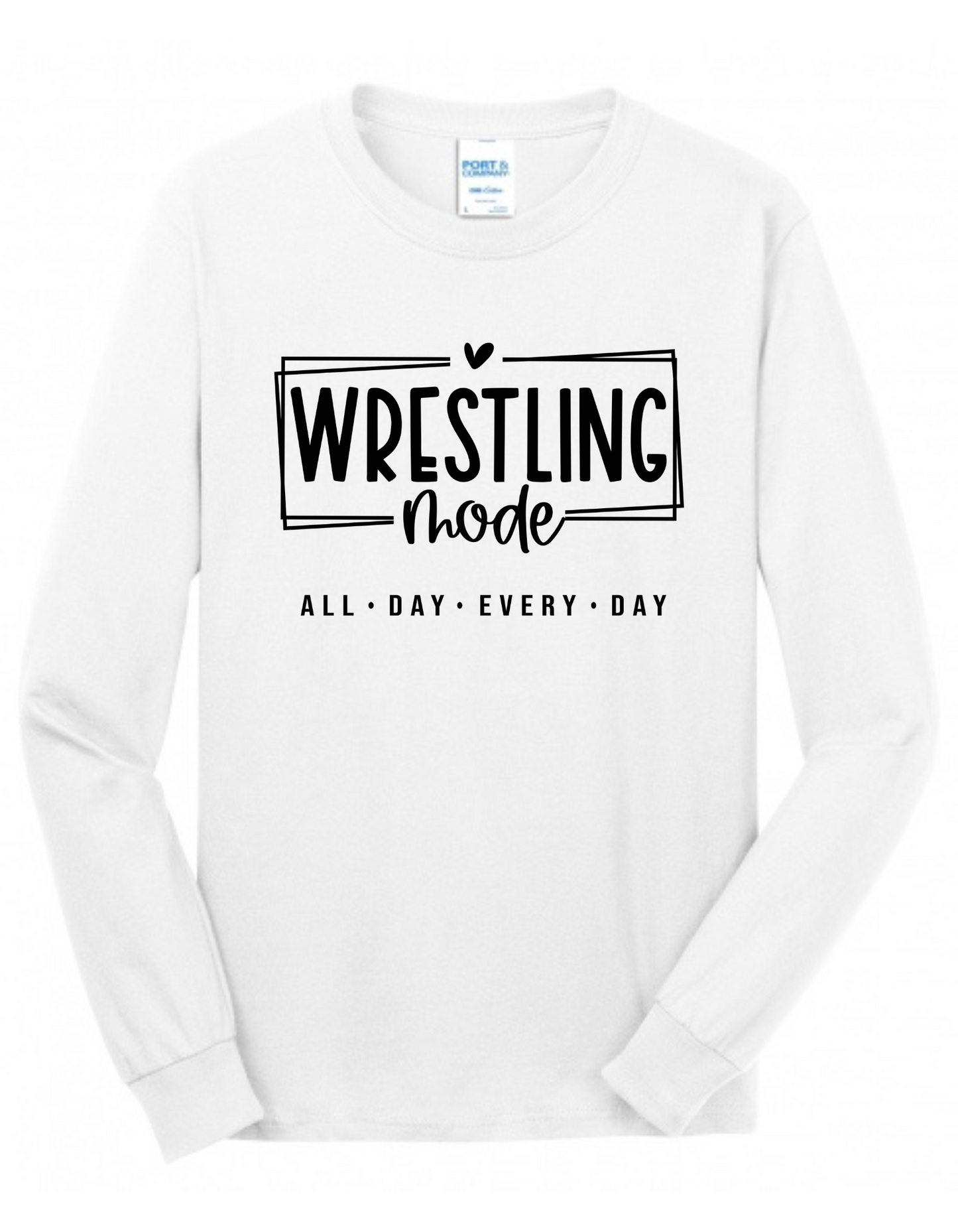 Wrestling Mode Black Print