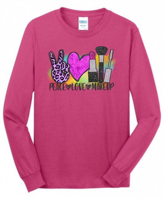 peace love makup